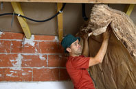 Over Peover tapered roof insulation